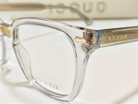 gucci women's reading glasses|Gucci transparent glasses.